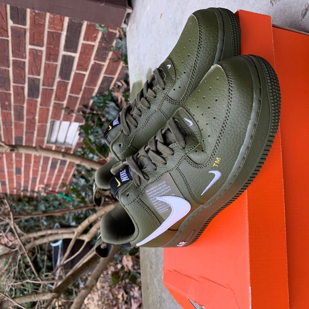 Nike Air Force 1 Low Utility Olive Canvas